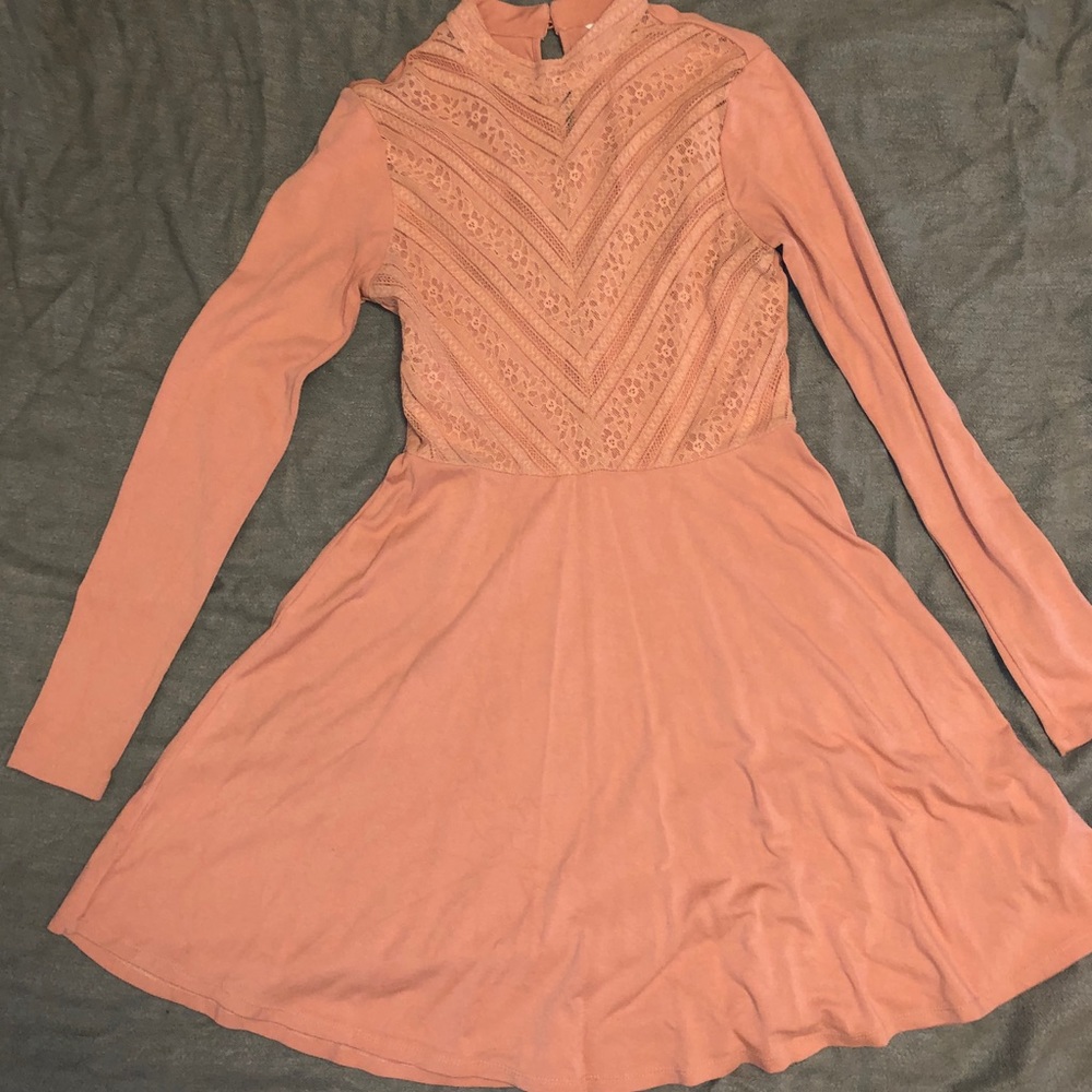 Used Womens Pink Dress